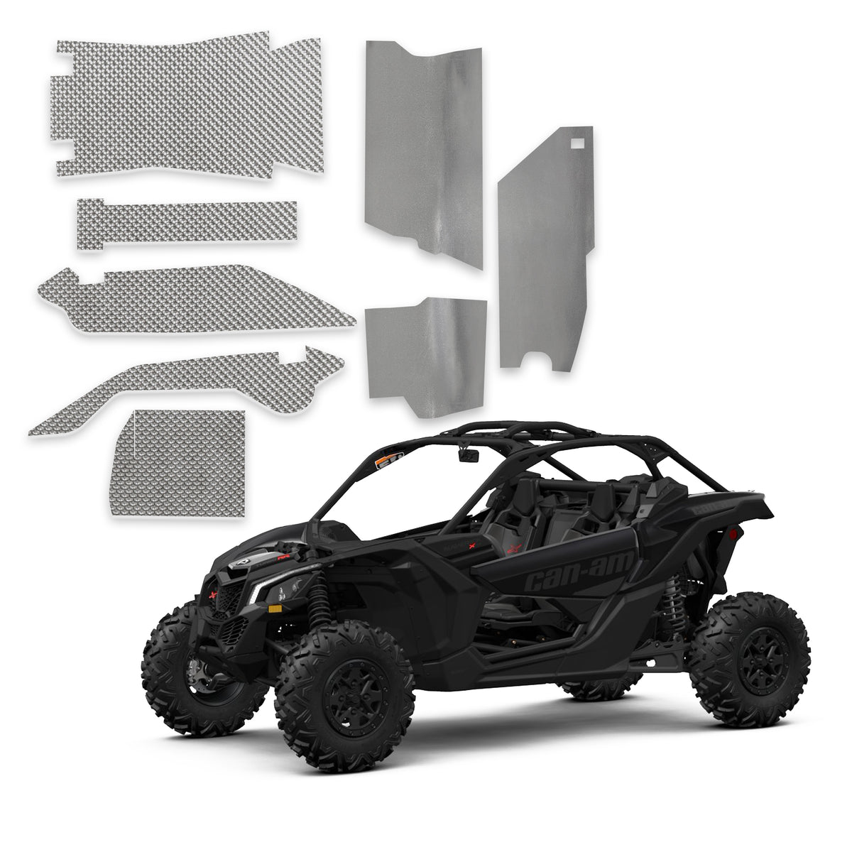 DEI 17-20 Can-Am Maverick X3 (2-Seater) Heat Control Kit - 902404 by DEI - front view