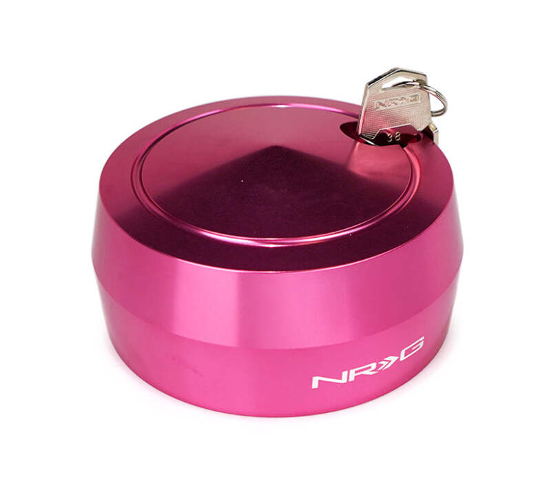NRG Quick Lock W/ Free Spin - Pink - SRK-201PK - front view