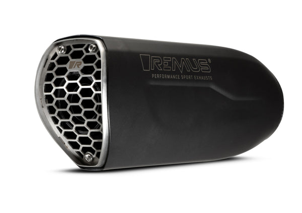 Remus 2021+ KTM 1290 Super Duke GT (Euro 5) NXT Black Slip On w/Removable Sound Insert - 94783 658521 by Remus