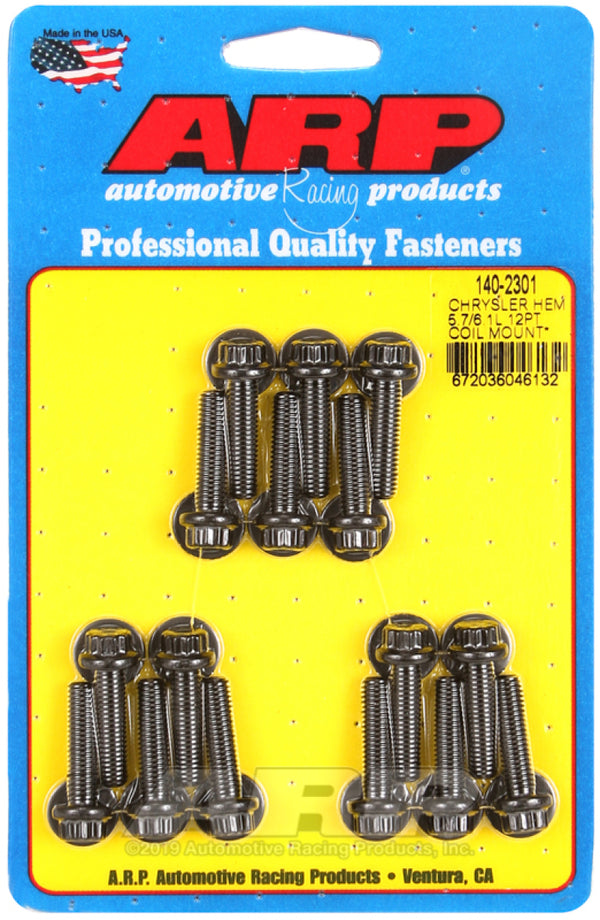 ARP Chrysler Hemi 5.7/6.1L 12pt Coil Mount Bolt Kit - 140-2301 by ARP