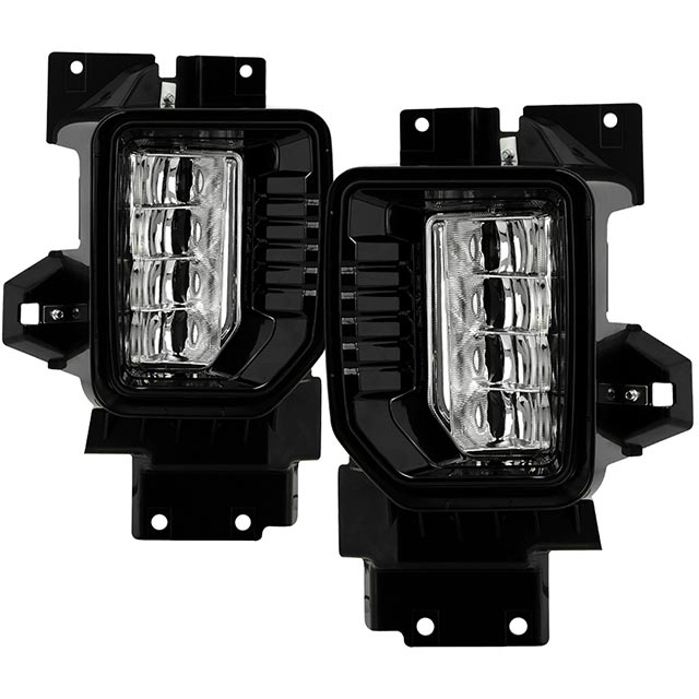 Spyder 20-22 GMC Sierra 2500/3500 HD OEM Fog Lights w/ Universal Switch - 9051173