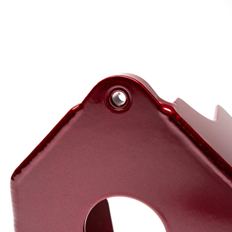 Wehrli 17-26 Ford Power Stroke 6.7L Power Steering Reservoir Cover - WCFab Red - WCF100468-RED