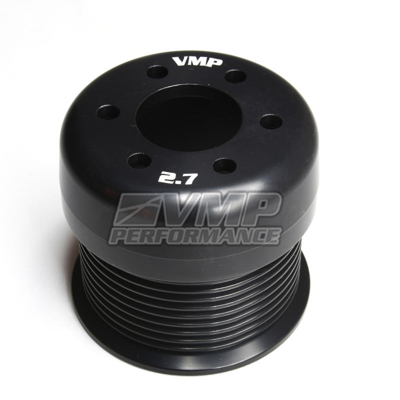 VMP Performance 07-14 Ford Shelby GT500 2.7in 10-Rib Conversion Bolt-On Pulley - VMP-27-10-B