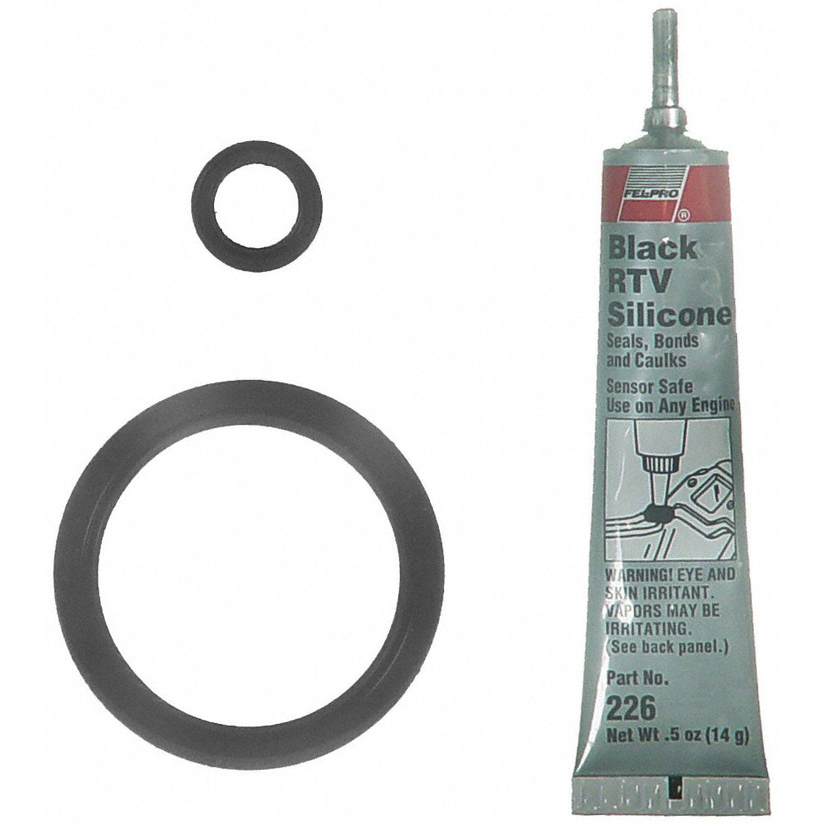 Fel-Pro Nissan Stanza TCS 45887-1 Engine Timing Cover Gasket Set - TCS458871 for 1990-1992 Nissan Stanza - front view
