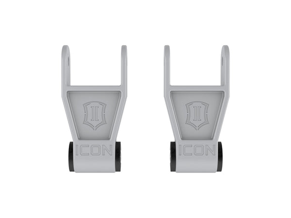 ICON 10-23 Ford F-Series Billet 1in Lowering Shackle Kit - 91001