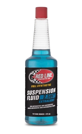 Red Line Suspension Fluid Synthetic Extralight 2.5WT 16oz