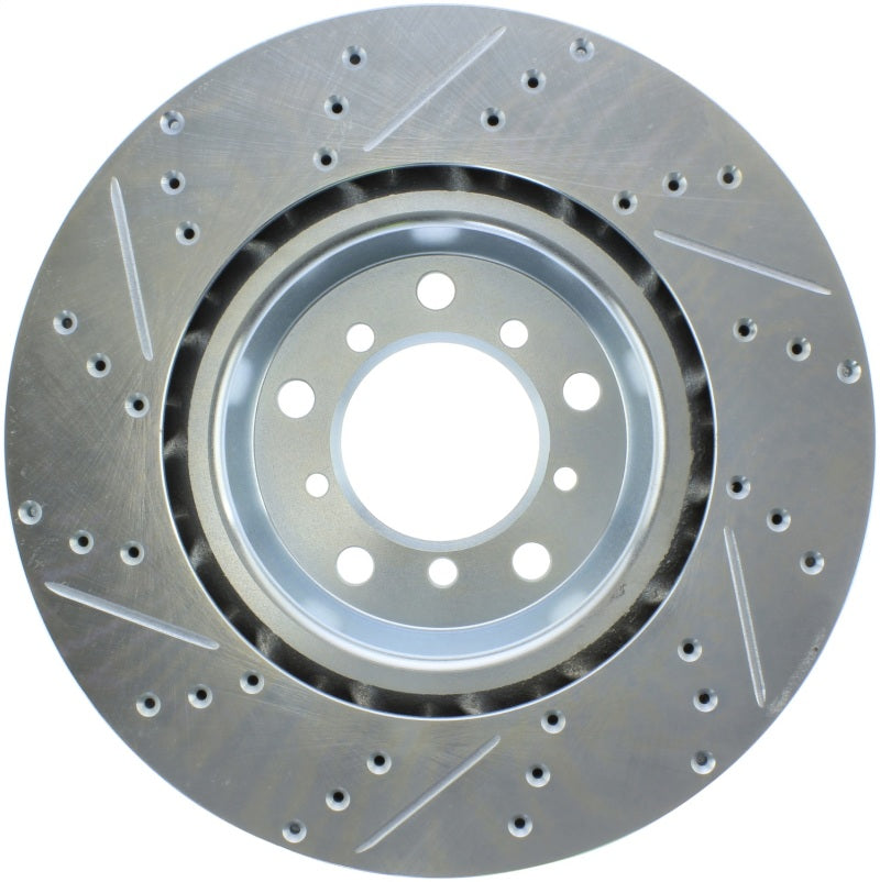 StopTech Select Sport 01-06 BMW M3 Slotted &amp; Drilled Front Left Rotor - 227.34058L