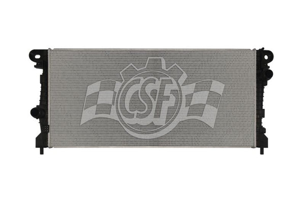 CSF 21-23 Ford Bronco 2.3L Turbo / 2.7L Turbo OEM Plastic Radiator - 3946 for 2021-2023 Ford Bronco