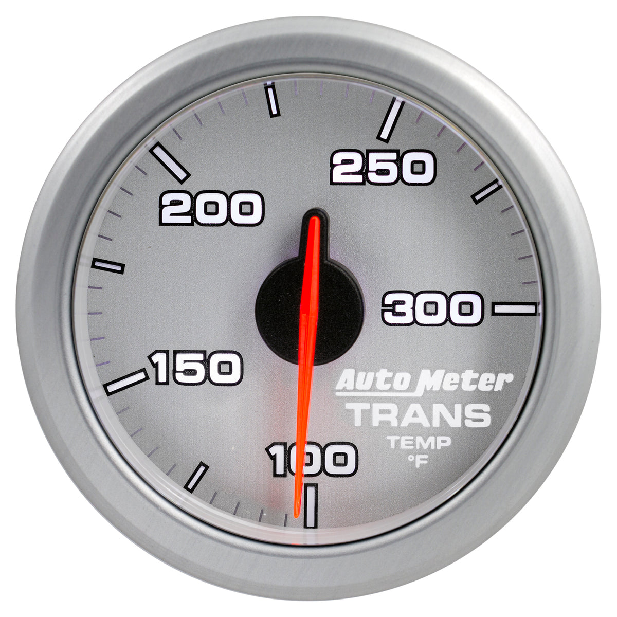 Autometer Airdrive 2-1/6in Trans Temperature Gauge 100-300 Degrees F - Silver - 9157-UL