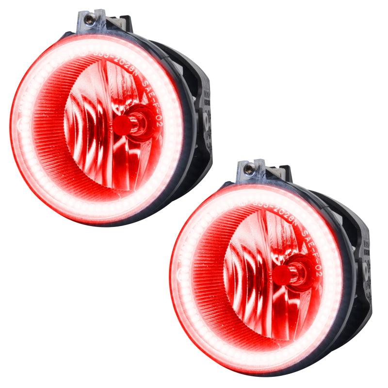 Oracle Lighting 07-09 Chrysler Aspen Pre-Assembled LED Halo Fog Lights -Red SEE WARRANTY - 7013-003
