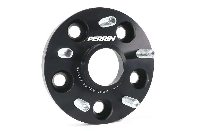 PERRIN 23-26 Toyota GR Corolla 60.1mm CB / 5x114.3 BP Wheel Spacers - 20mm - PTP-WHL-120BK