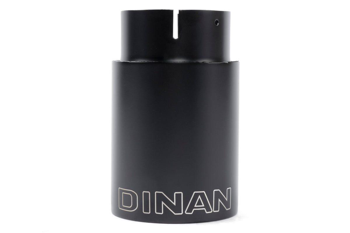 Dinan - Double-Walled 4" Clamp-On Exhaust Tip (Black Ceramic) - D663-0574-BOX