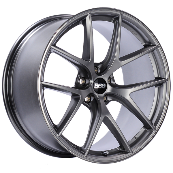 BBS CI-R 20x10 5x112 ET25 Platinum Silver Polished Rim Protector Wheel -82mm PFS/Clip Required - CI0501PSPO by BBS