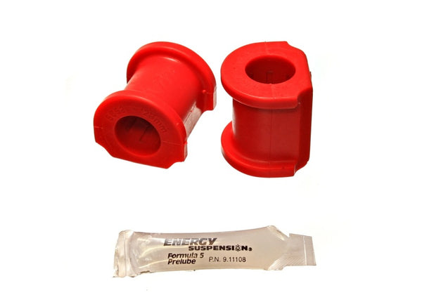 Energy Suspension 02-04 Acura RSX (includes Type S) Red 23mm Front Sway Bar Bushings - 16.5131R - front view