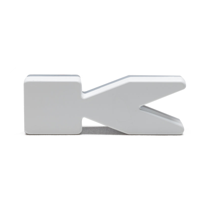 ORACLE Lighting Universal Illuminated LED Letter Badges - Matte Wht Surface Finish - K SEE WARRANTY - 3140-K-005