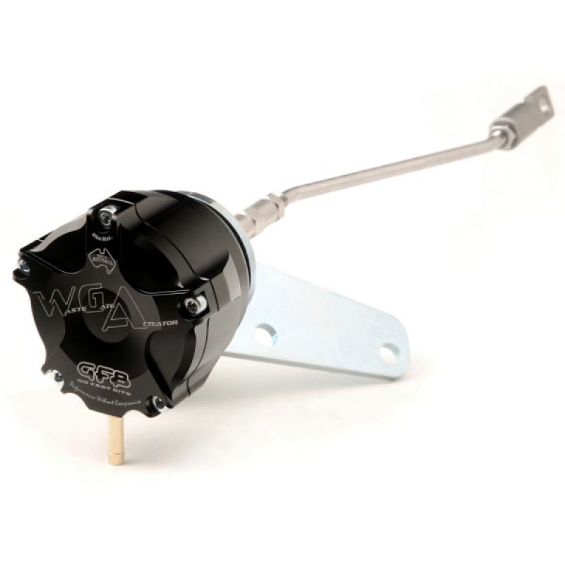 GFB Mitsubishi EVO 9 Internal Wastegate Actuator - 7302 for 2003-2007 Mitsubishi Lancer - installed view