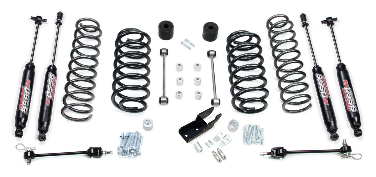 Teraflex TJ 4" Lift Kit W/ 9550 Shocks - Rhd