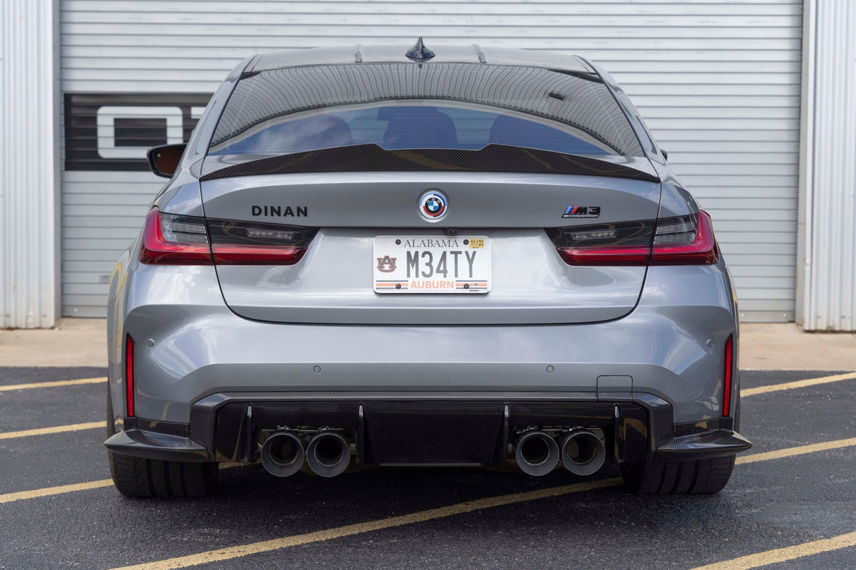 Dinan - Rear Diffuser Surround - 2021-2026 BMW M3/M4 - D980-0049