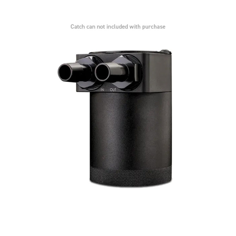 Mishimoto 2pcs. M20x1.5 1/2in Aluminum Catch Can Fittings - Black - MMFT-M20-12BK