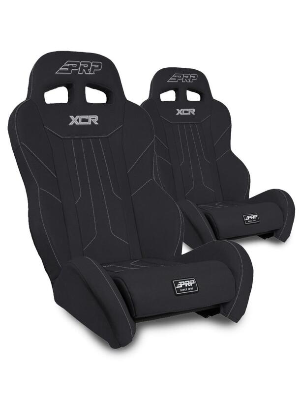 PRP Can-Am Maverick X3 XCR Suspension Seats Kit (Pair) - Black - A8001-PORXP-C86-201