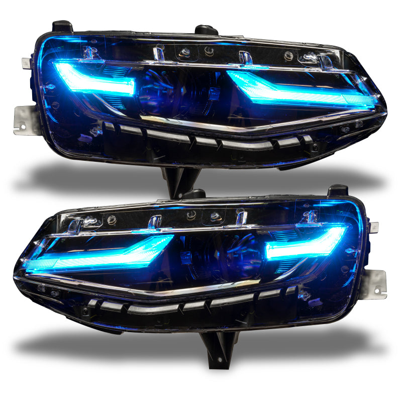 Oracle 19-21 Chevy Camaro LS/LT RGB+A Headlight DRL Kit - w/ Simple Controller SEE WARRANTY - 1418-504