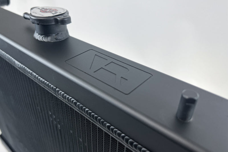 CSF R32 Nissan Skyline GT-R / GT-S Full Billet Aluminum High-Performance Radiator - Black Finish - 7217B