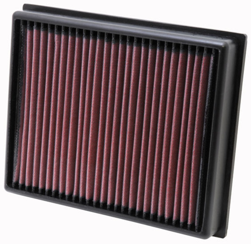 K&N Replacement Air FIlter 07-15 Land Rover Defender 2.0L F/I/2.2L DSL - 33-2992 by K&N Engineering - front view