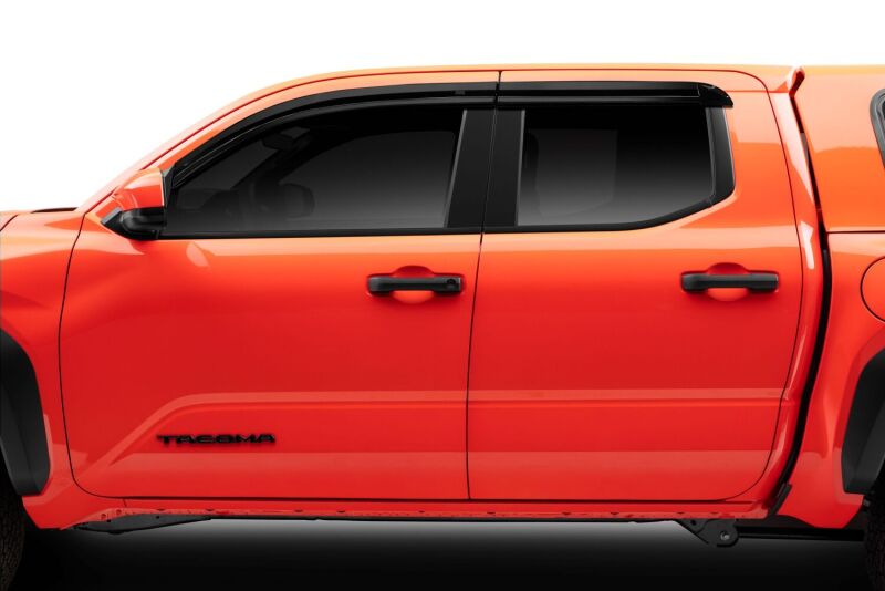 Husky Liners 2024 Toyota Tacoma DC Ventvisor Low Profile (4pc) - Smoke - 2854135