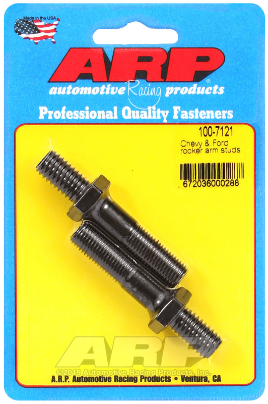 ARP Chevy and Ford Rocker Arm Stud Kit 2pc - 100-7121