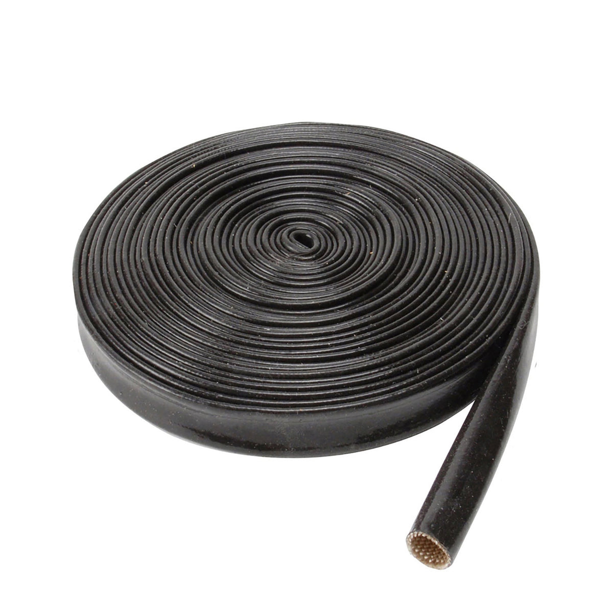 DEI Silicone Protect-A-Sleeve 3/8in - Silicone Fiberglass - 50ft - Black - 93636 by DEI - front view