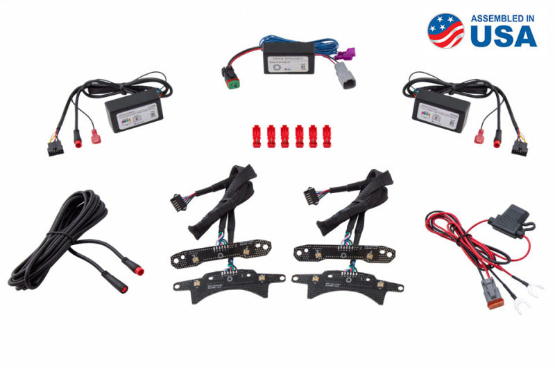 Diode Dynamics 15-21 Dodge Challenger RGBW DRL LED Boards - DD2002