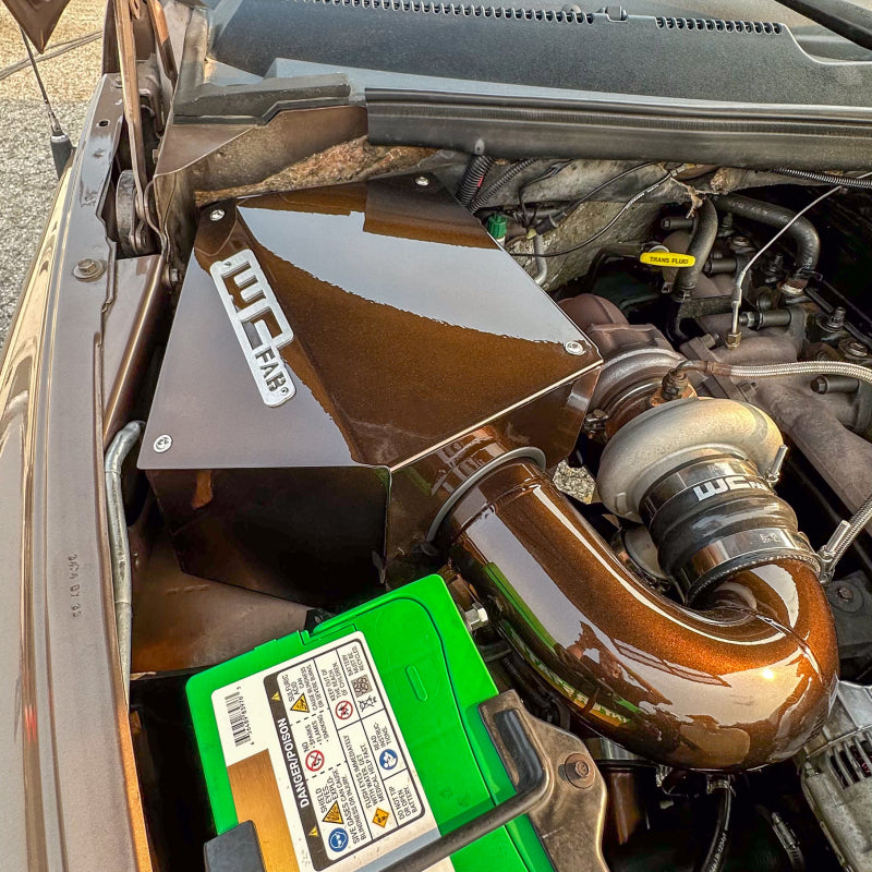 Wehrli 98.5-02 Cummins 5.9L 4in Intake Kit - Deore Gold - WCF100562-DG