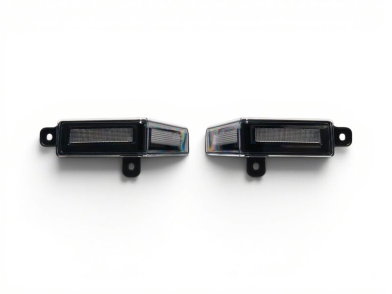 Raxiom 22-26 Toyota Tundra LED License Plate/Reverse Lamps- Clear - TU69441 - angle view