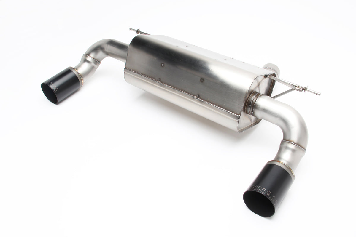 Dinan - Free Flow Axle-Back Exhaust - 2014-2016 BMW M235i - D660-0047-BLK