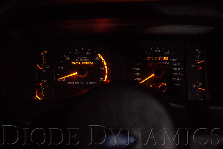 Diode Dynamics - Gauge Cluster LEDs for 1979-1993 Ford Mustang Fox Body (twelve) - DD0037TW