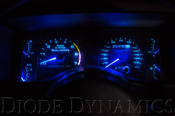 Diode Dynamics - Gauge Cluster LEDs for 1979-1993 Ford Mustang Fox Body (twelve) - DD0037TW