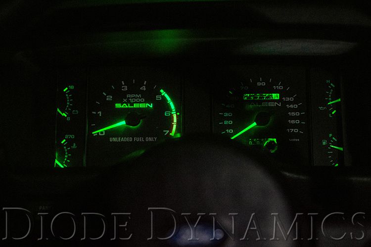 Diode Dynamics 194 LED Bulb SMD2 LED - Green Set of 12 - DD0034TW