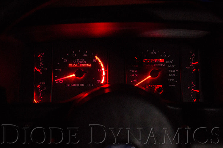 Diode Dynamics - Gauge Cluster LEDs for 1979-1993 Ford Mustang Fox Body (twelve) - DD0037TW