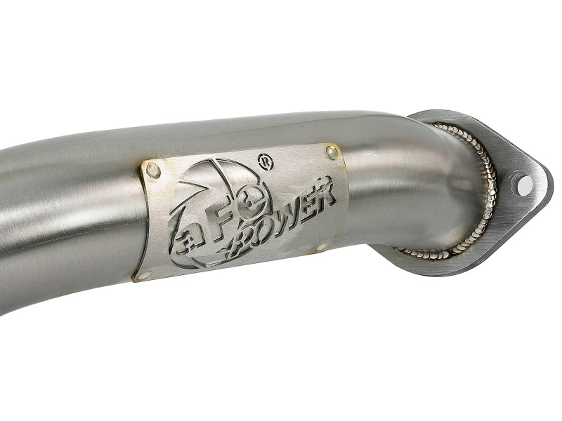 aFe POWER Takeda 2.5in 304 SS Axle-Back Exhaust w/ Black Tips 17-19 Infiniti Q60 V6-3.0L (tt) - 49-36133NM-B