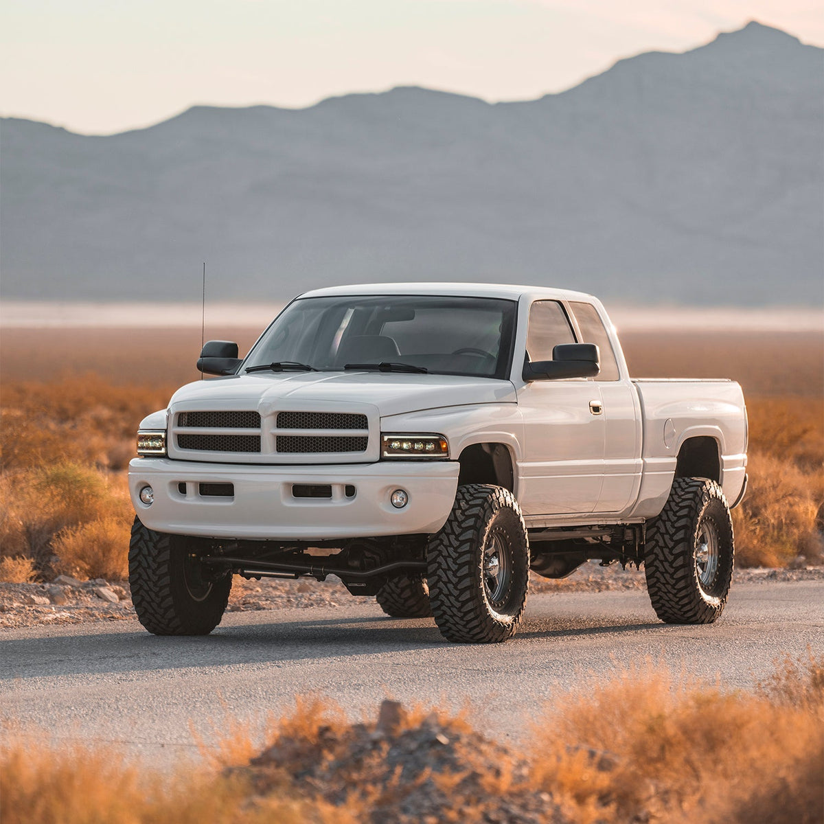 AlphaRex 94-01 Dodge Ram 1500 NOVA LED Headlights Chrome w/ Activ. Light Seq. Signal and SB DRL - 880351 for 1994-2001 Dodge 
