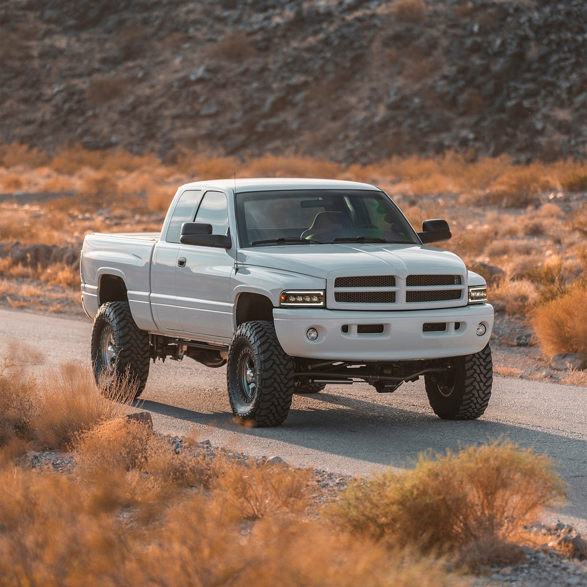 AlphaRex 94-01 Dodge Ram 1500 NOVA LED Headlights Chrome w/ Activ. Light Seq. Signal and SB DRL - 880351 for 1994-2001 Dodge 