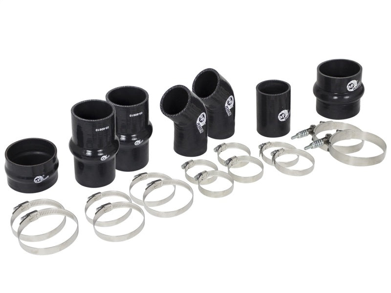 aFe Bladerunner Intercooler Couplings &amp; Clamps Replacement Kit 11-14 Ford EcoBoost 3.5L (tt) - 46-20120A