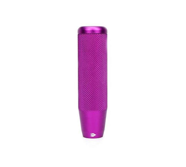 NRG Shift Knob Knurl Hidden Gem Short Purple - SK-800PP - front view