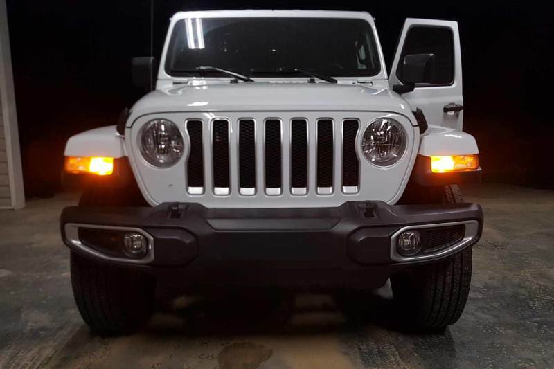 Diode Dynamics JL Wrangler Front Turn Stage 1 (7443 LED Bulb HP48 - White and - Amber) - DD0421