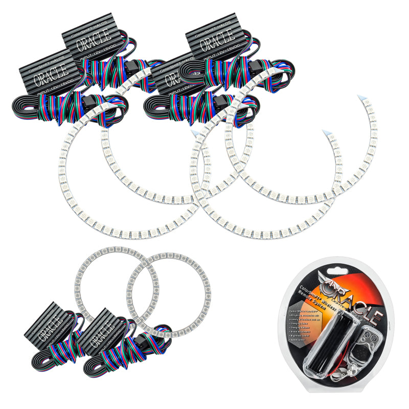 Oracle Jeep Grand Cherokee 11-13 Triple Halo Kit - ColorSHIFT SEE WARRANTY - 2627-330
