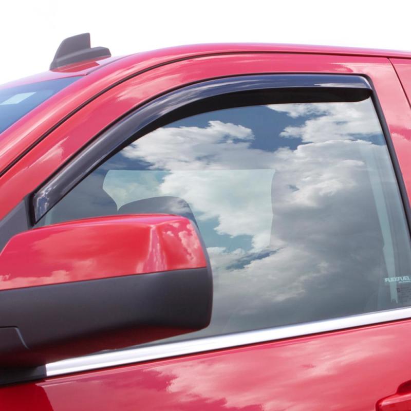 AVS 00-07 Ford Focus ZX3 Ventvisor In-Channel Window Deflectors 2pc - Smoke - 192419