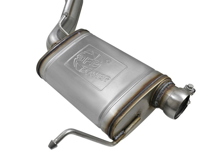 aFe MACHForce XP 12-17 Jeep Grand Cherokee WK2 SRT8 V8-6.4L 304SS Cat-Back Exhaust w/o Resonator - 49-38058