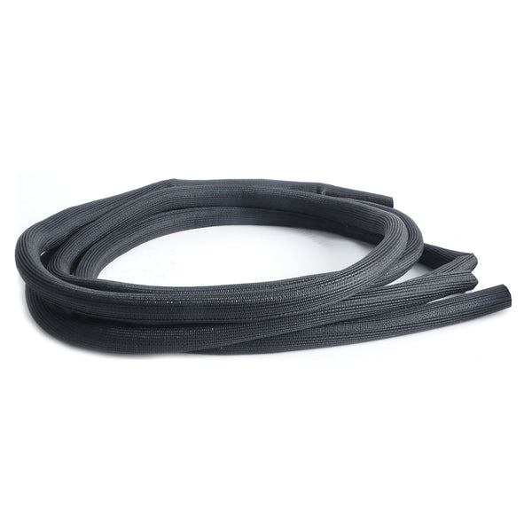 DEI Split Wire Sleeve Easy Loom 25mm-1in x 100 Black - 94656 by DEI - front view