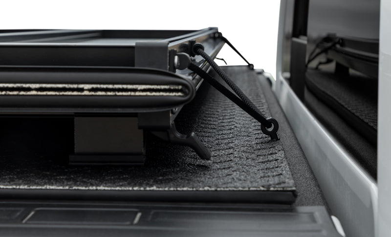 Access LOMAX Pro Series 2022+ Rivian R1T 4ft 6in Bed (w/ OEM Tonneau Track) Cover -Blk Diamond Mist - B0080019