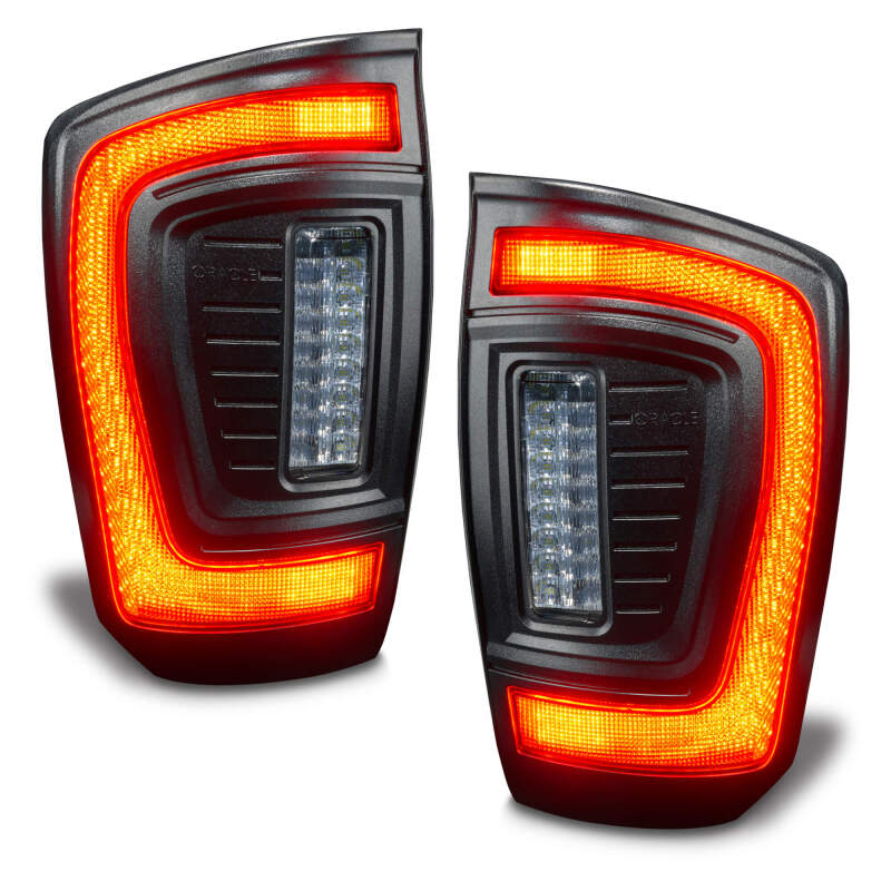 Oracle Lighting 2016-2023 Gen 3 Toyota Tacoma Flush Style LED Tail Lights SEE WARRANTY - 5911-504
